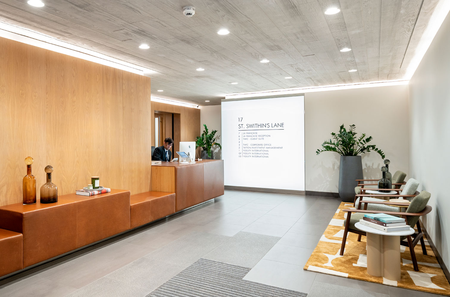 17 St Swithin’s Lane - Reception